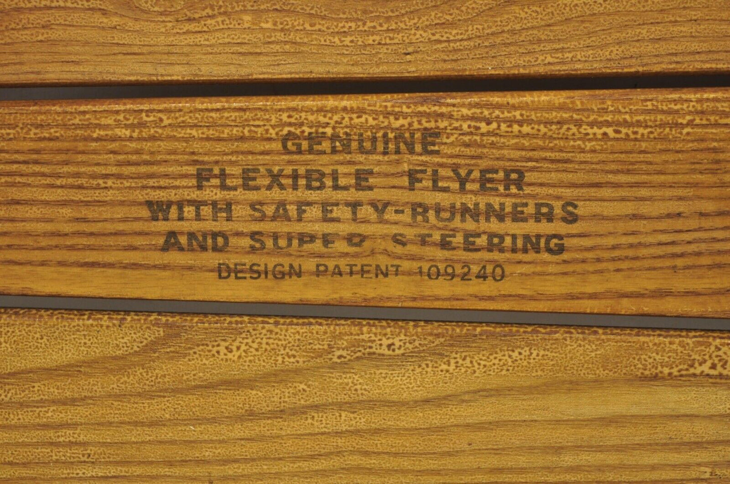 Vintage Flexible Flyer Airline Racer No 60 Wooden Sled Planet Jr USA