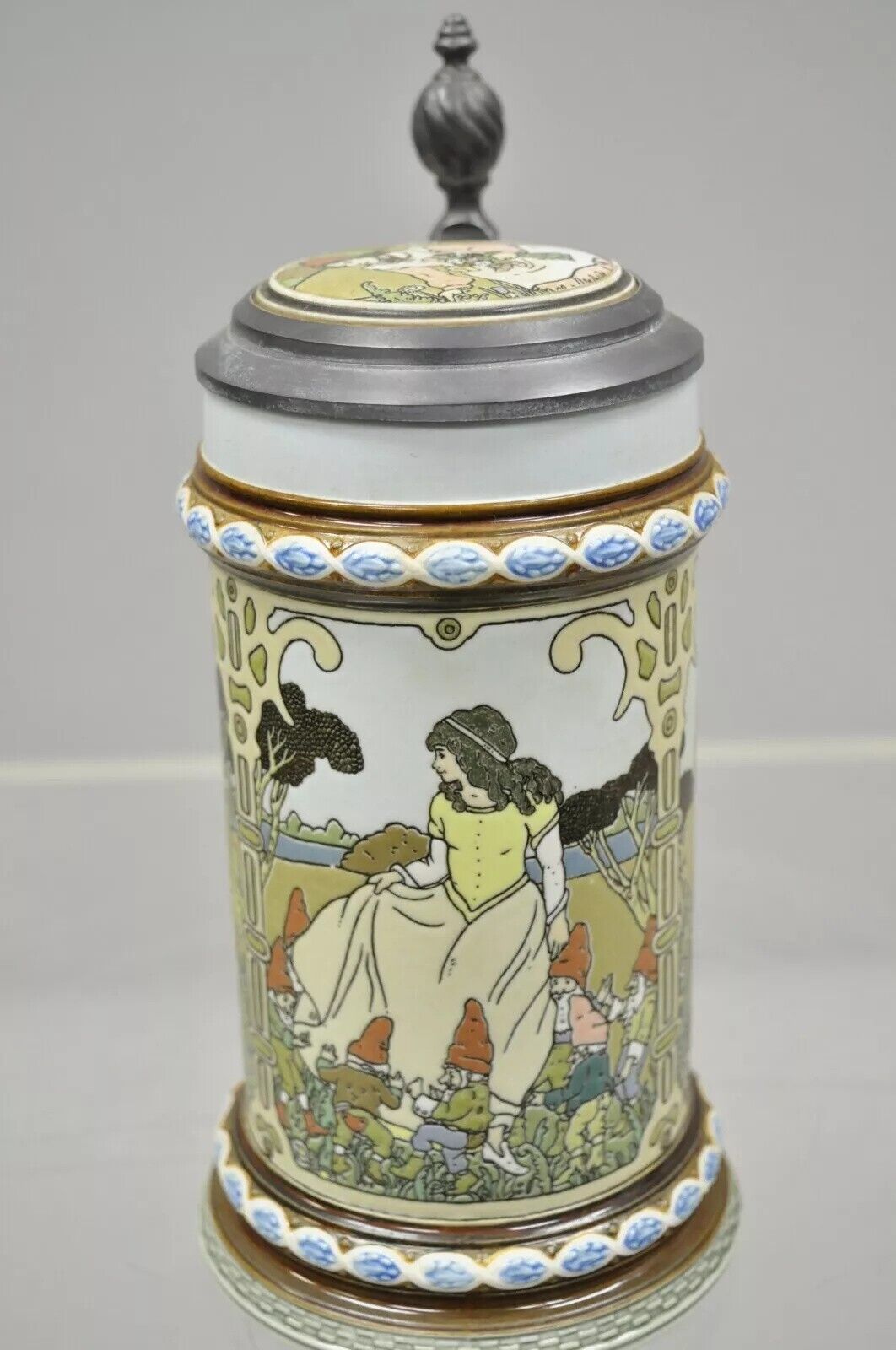 Vintage Villeroy & Boch Mettlach Beer Stein 2901 Grimm Fairy Tales