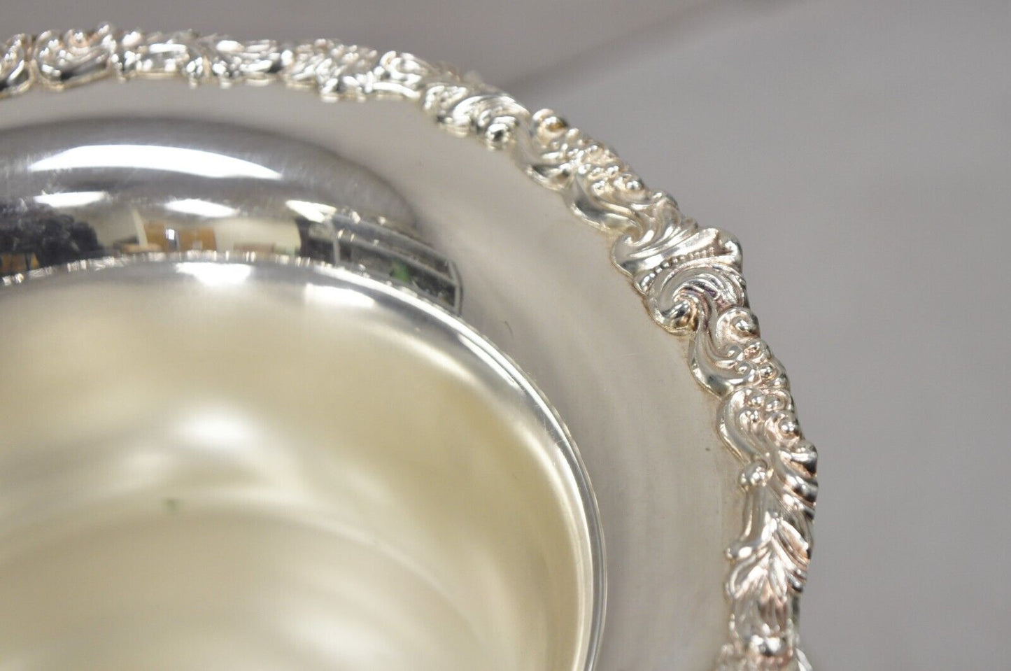 Sheridan Victorian Bulbous Silver Plated Champagne Chiller Ice Bucket Engraved