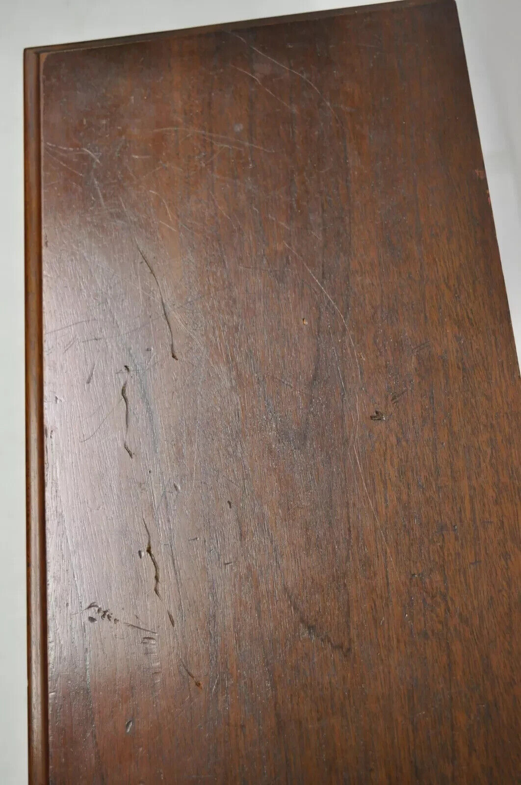 19th C. Victorian Mahogany Apothecary Medicine Cabinet w/ 10 Drawers Glass Pulls