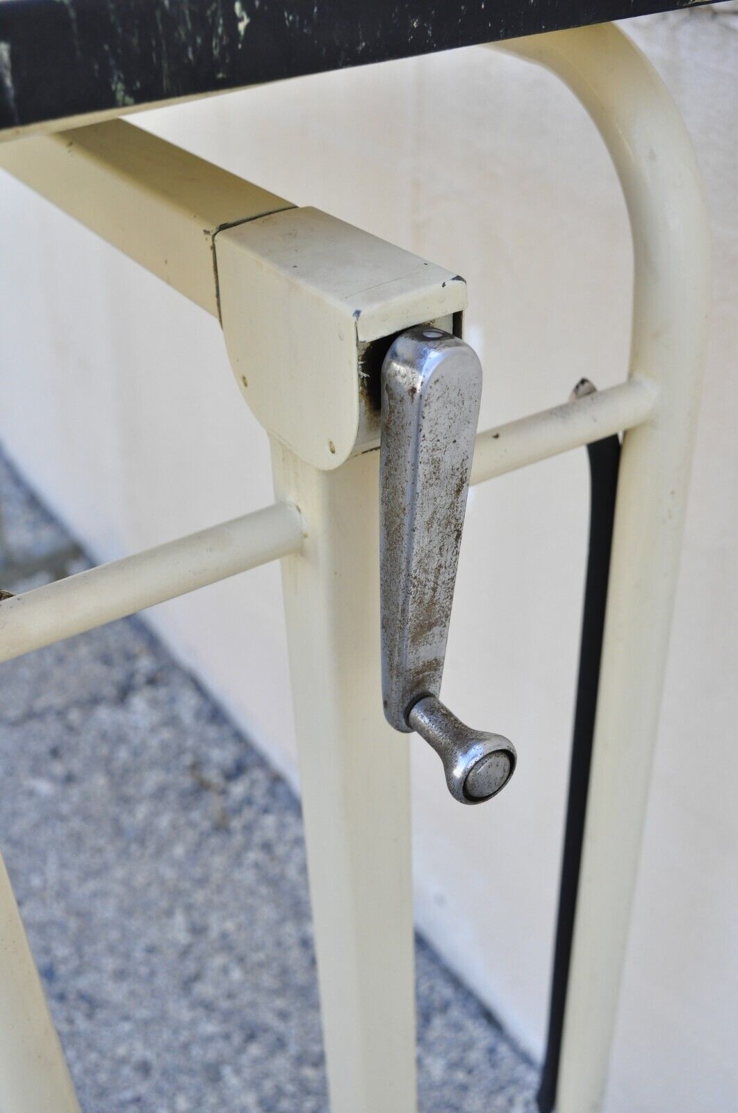 Vintage Doehler Metal Furniture Co Adjustable Medical Dental Work Drafting Table