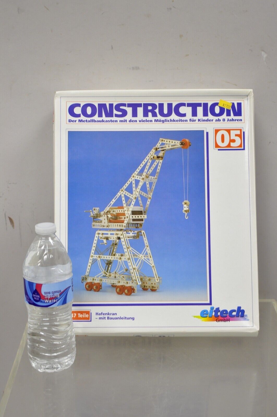 Vintage 1990s Eitech German Construction Model Erector Kit 05 Port Crane NOS