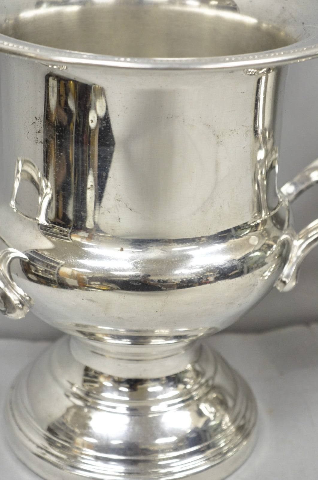 Vintage Oneida Regency Silver Plated Champagne Chiller Ice Bucket - a Pair