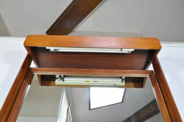 Marc Berge Grosfeld House Mid Century Danish Modern Walnut Full Length Mirror