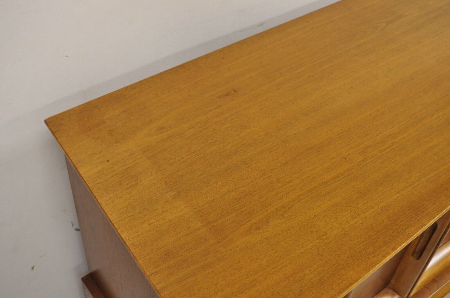 Kent Coffey Eloquence Mid Century Modern Walnut Tall Chest Highboy Dresser