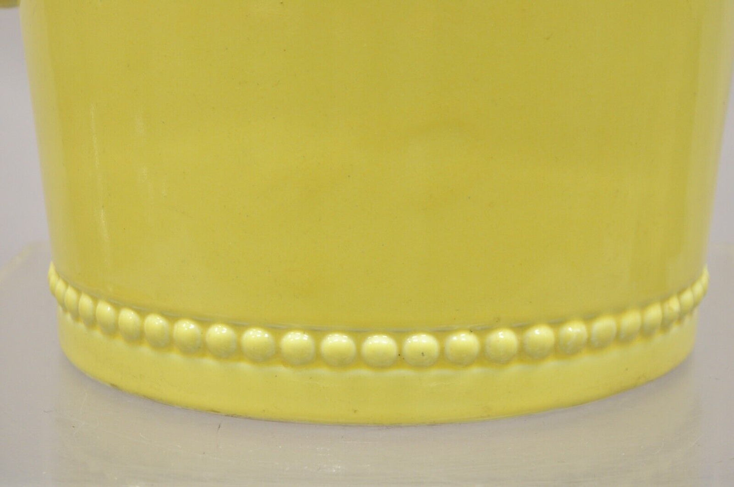 Carbone Chinoiserie Chinese Yellow Pottery Porcelain Large Garden Planter Pot