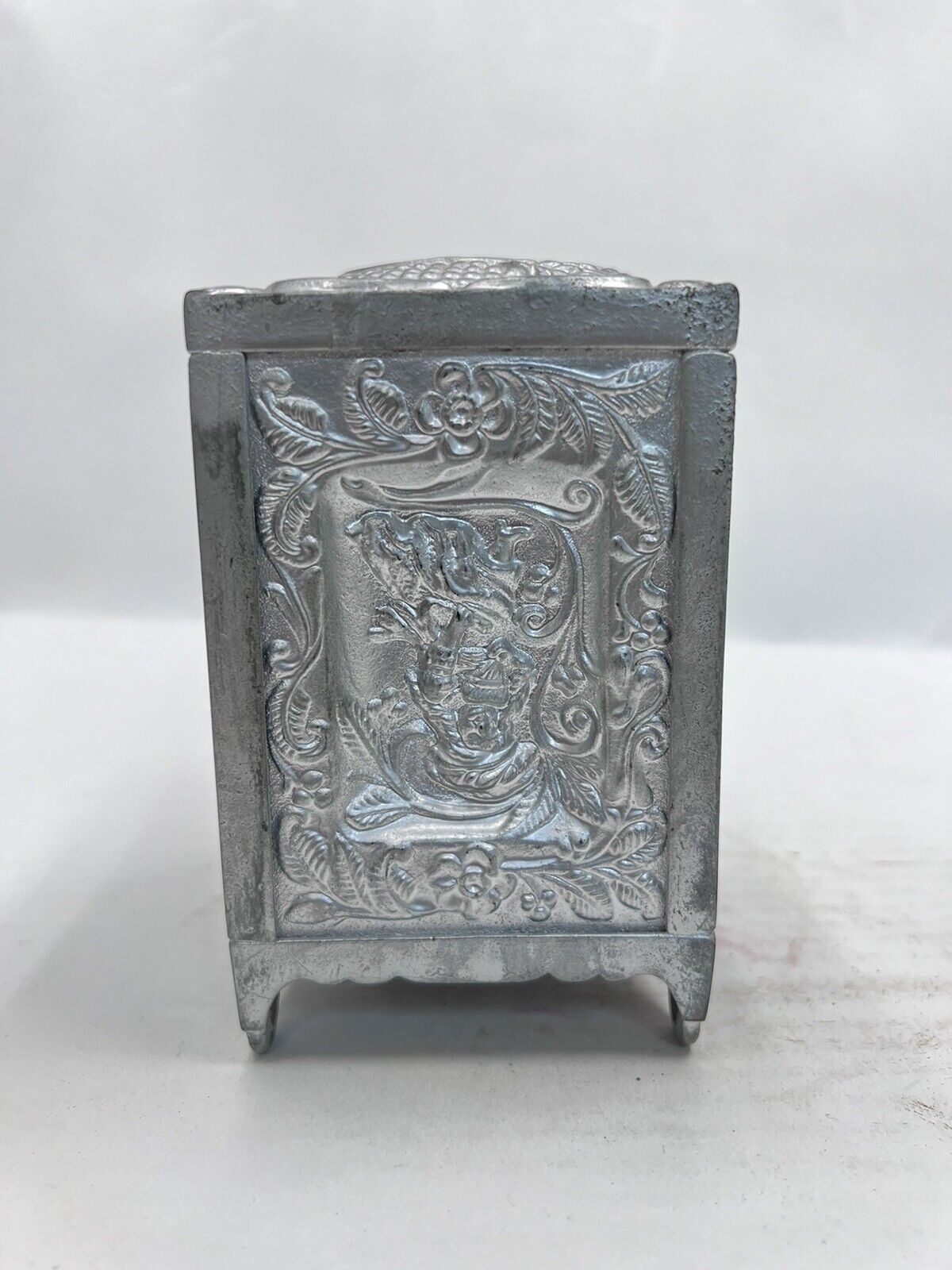 Rare Vintage J.E. Stevens Jewel Bank Cast Iron Safe (With Key)