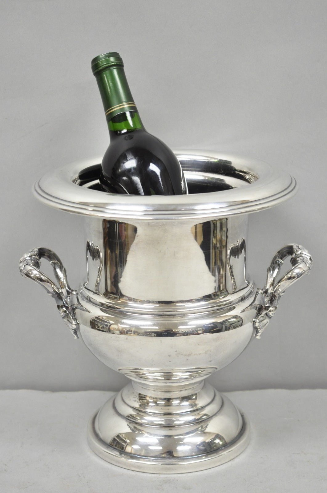 Vintage Silver Plated Trophy Cup Urn Champagne Chiller Ice Bucket by Crescent