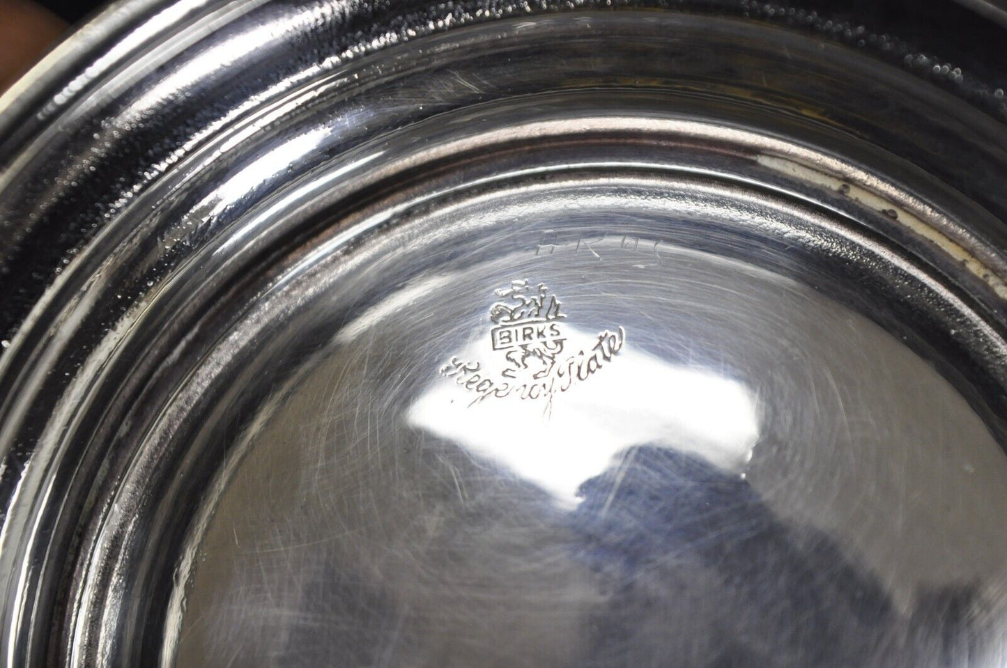 Antique Birks Regency Plate Silver Plated Tea Pot Set - 3 Pc Set