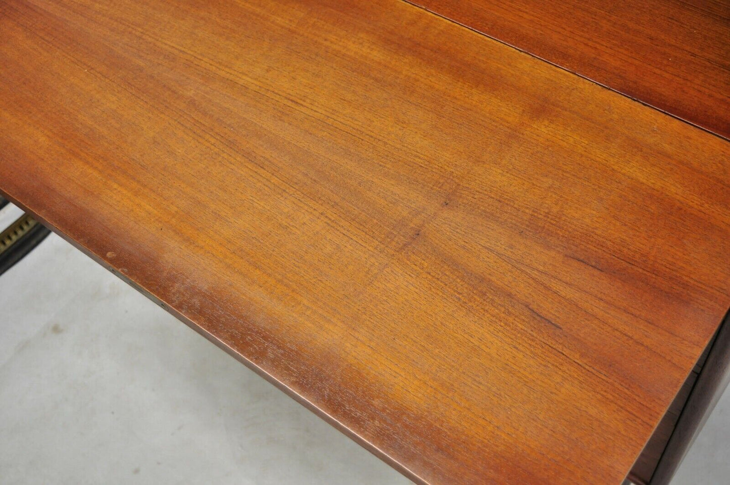 Mid Century Danish Modern Arne Hovmand Olsen MK Teak Drop Front Secretary Desk