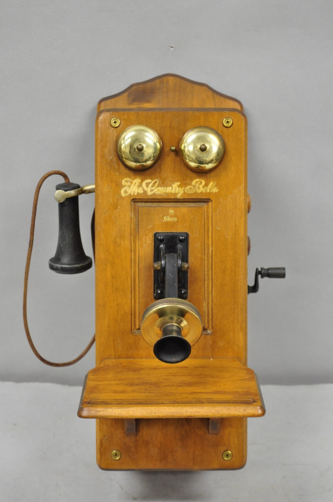 Vintage "The Country Belle" Tube Radio Faux Wall Mounted Telephone by Guild