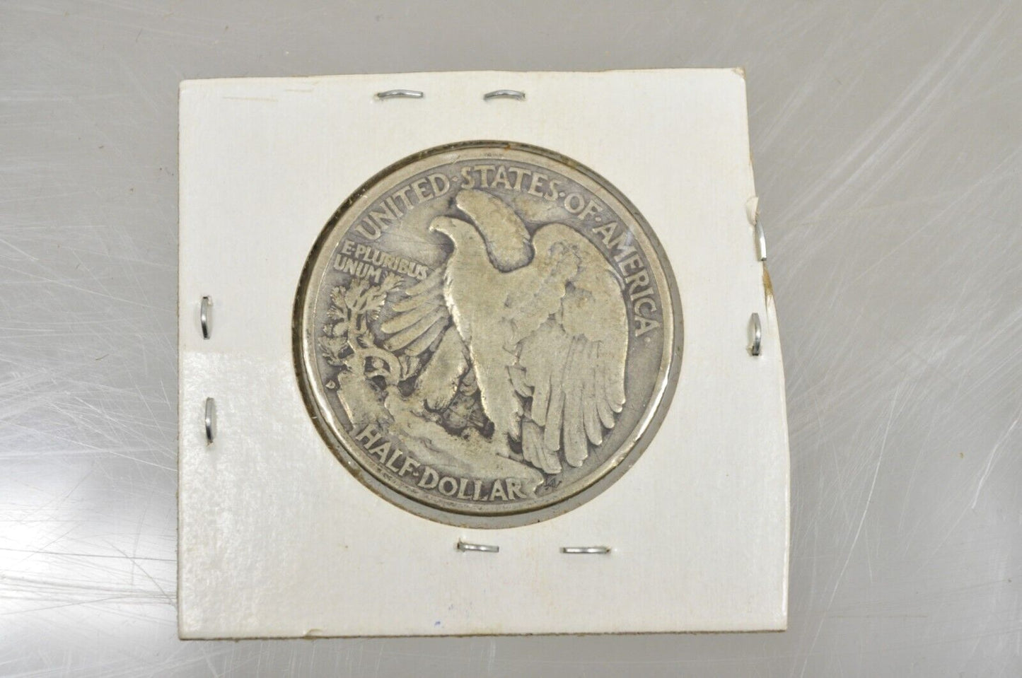 1939-D Liberty Walking Liberty Silver Circulated Half Dollar