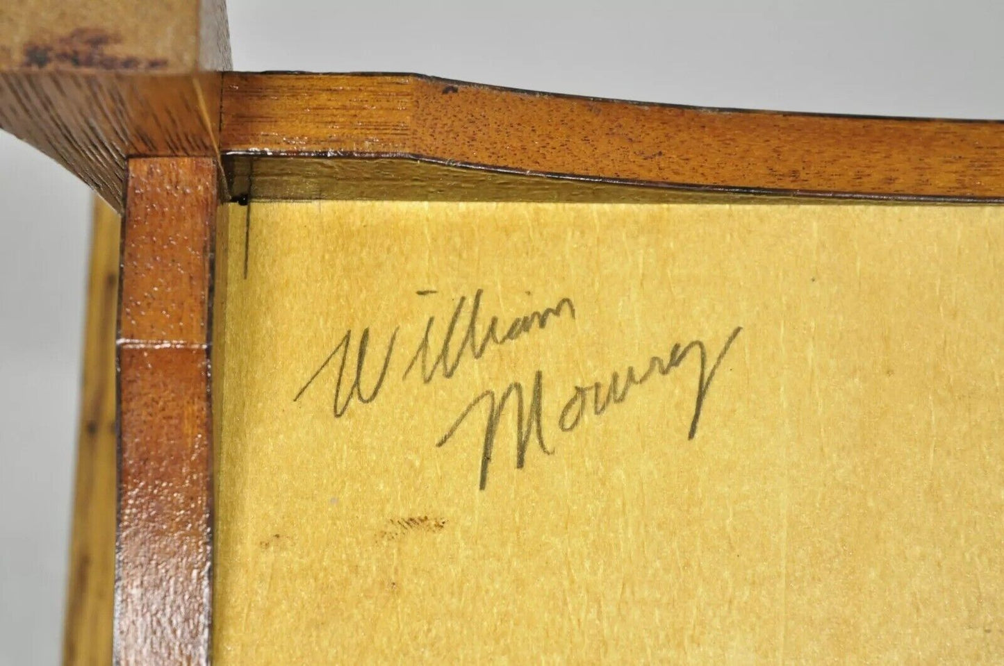 French Art Nouveau Style Handcrafted Elm Burl Wood Jewelry Box by William Mowry