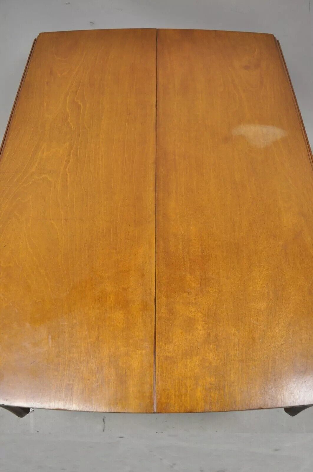 Vintage Drexel Dateline John Van Koert Mahogany Extension Dropleaf Dining Table