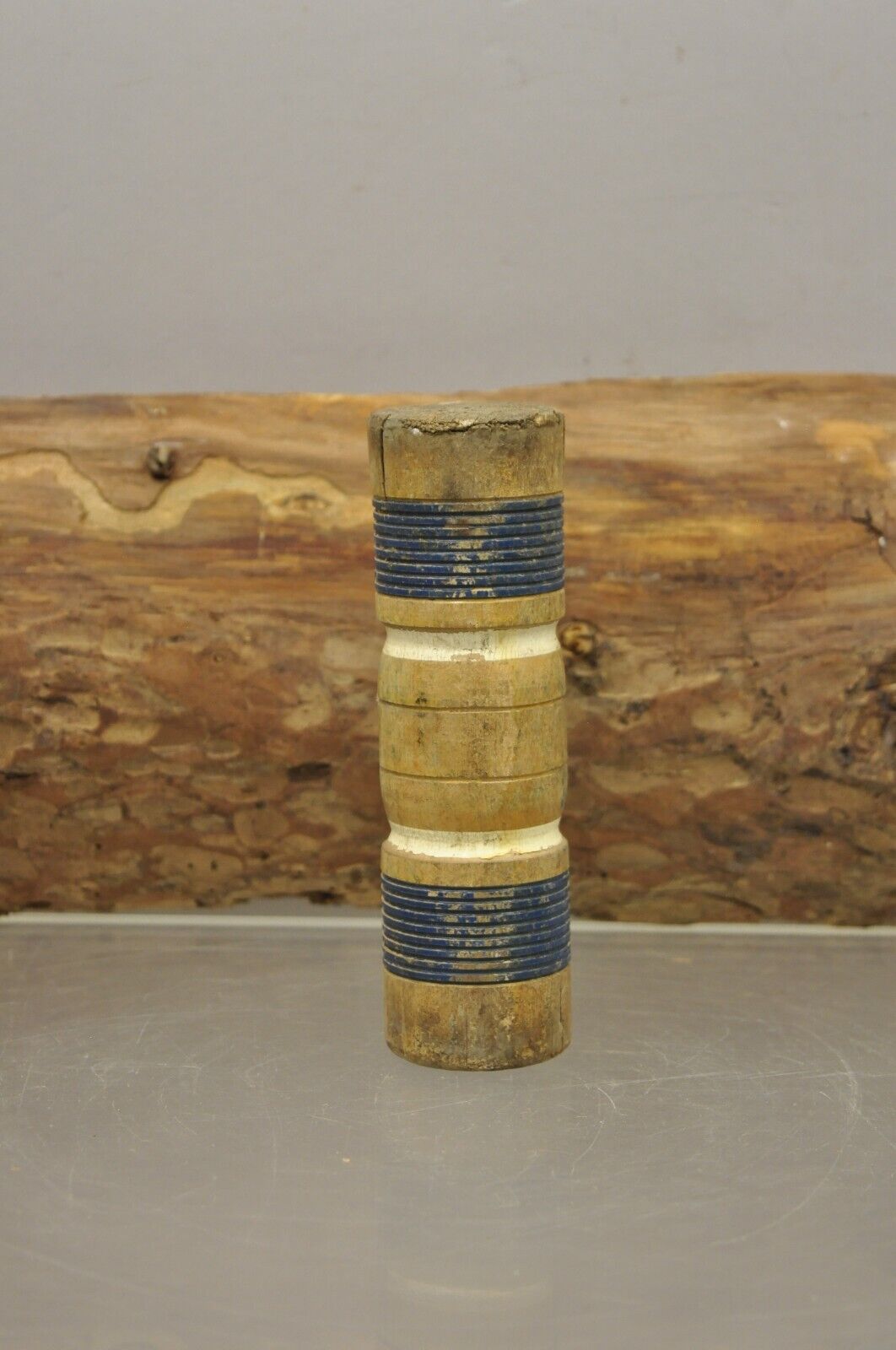 Vintage Croquet Mallet Repurposed Wall Hook Hat Rack Shelf Holder