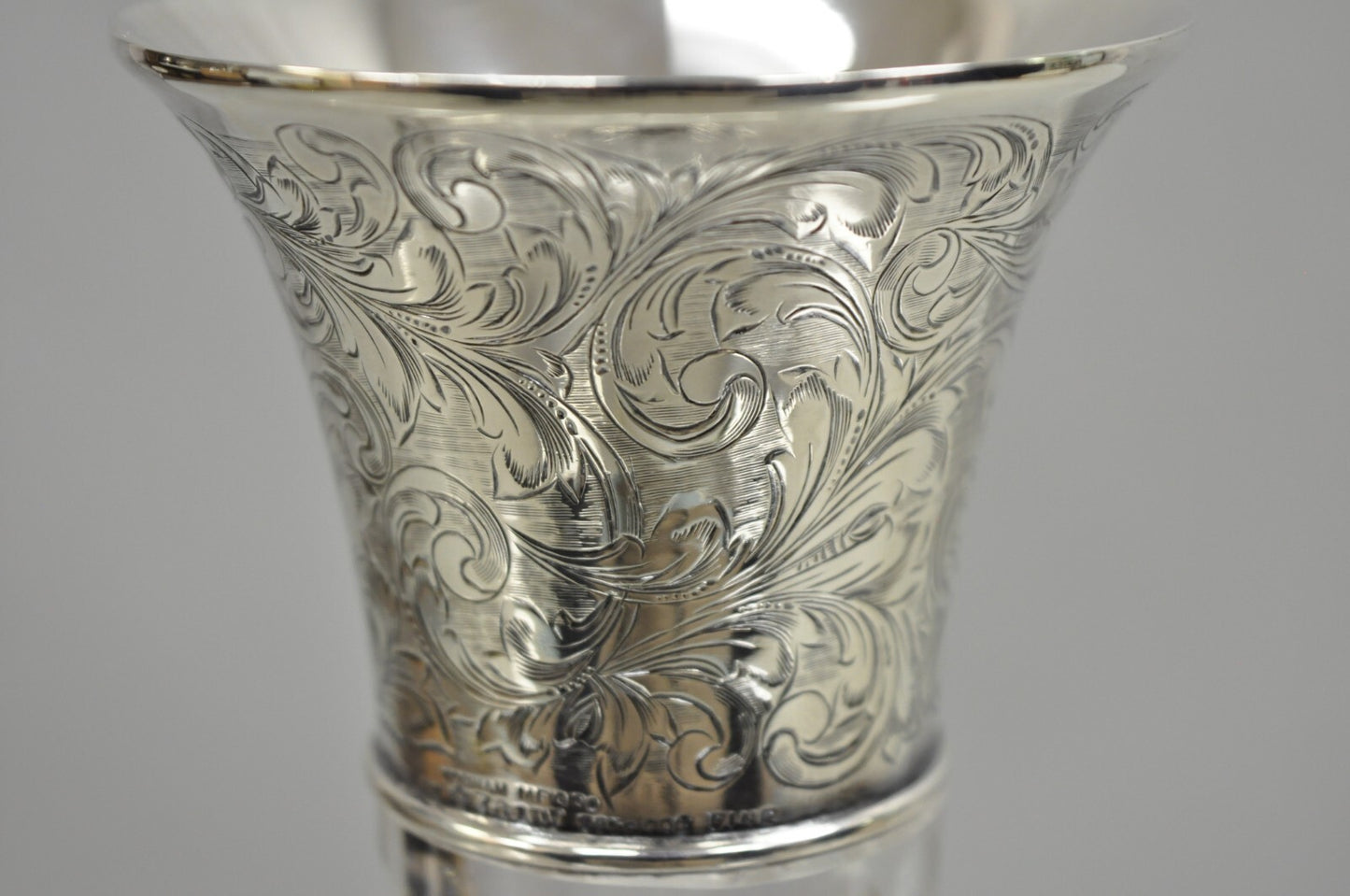 Knickerbocker Yacht Club 1905 Power Boats Trophy Gorham Sterling Silver Decanter