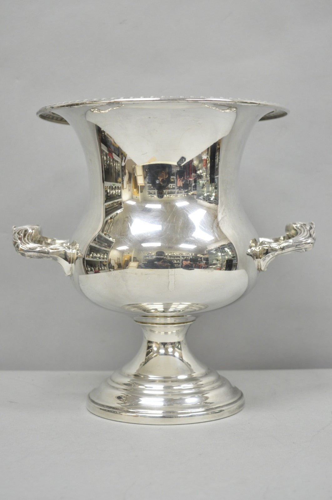 Vintage Sheridan Silver Plated Trophy Cup Urn Champagne Chiller Ice Bucket