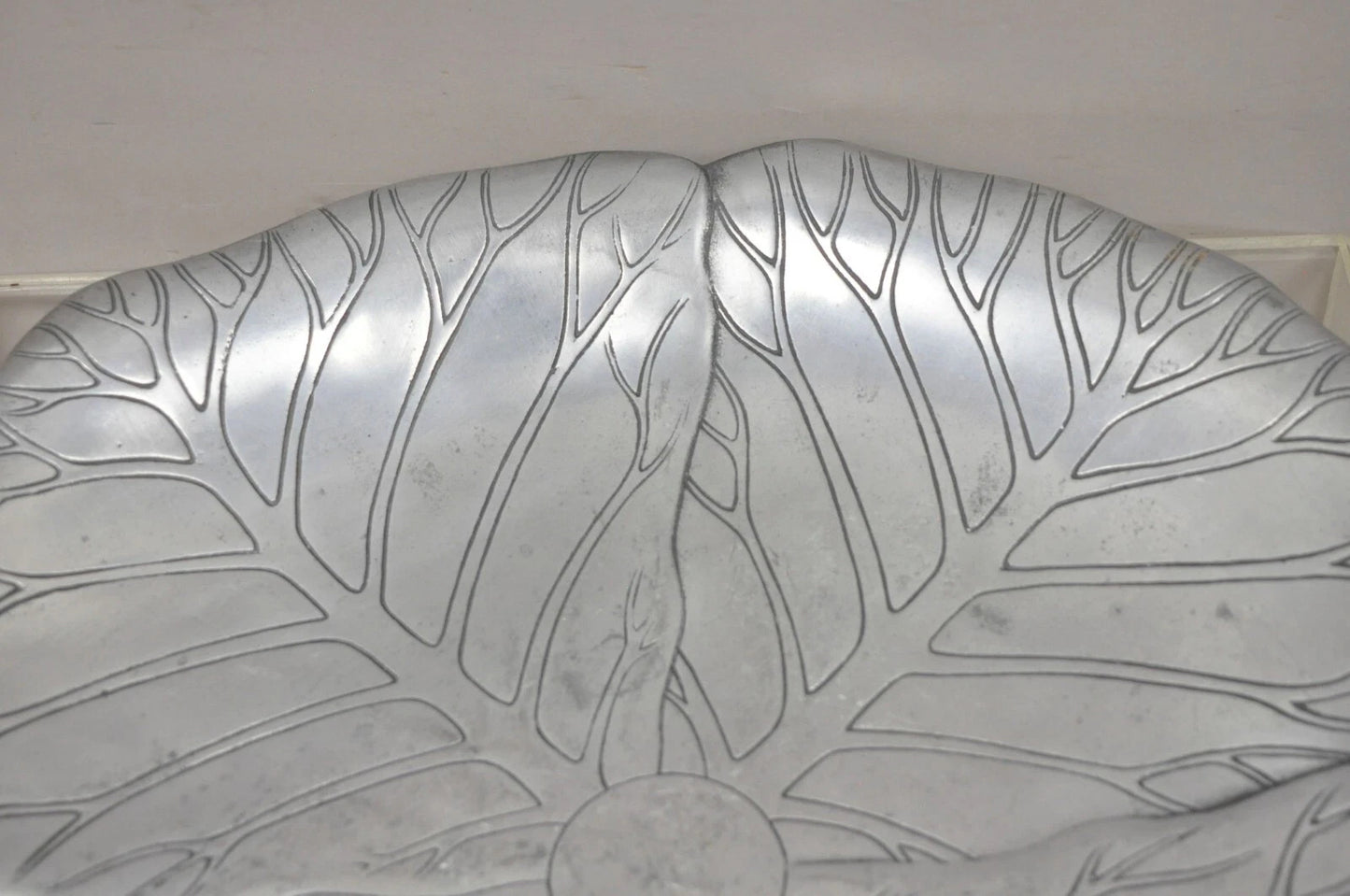 Vintage Arthur Court 1979 Cabbage Lettuce Tureen Serving Bowl Spoon Platter 3 pc