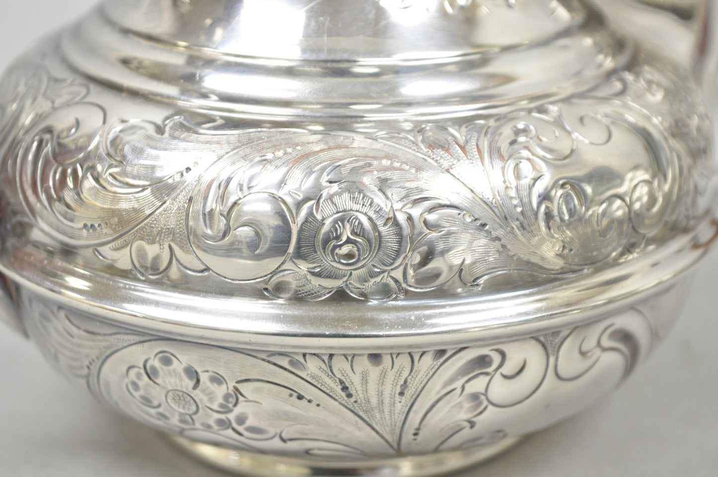 Antique Barker Ellis English Victorian Silver Plated Tea Set w/Tray - 7 Pc Set
