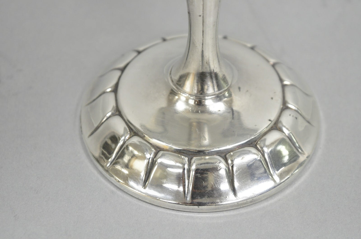 Antique Victorian Floral Repousse WMA Rogers Silver Plated Footed Compote Dish
