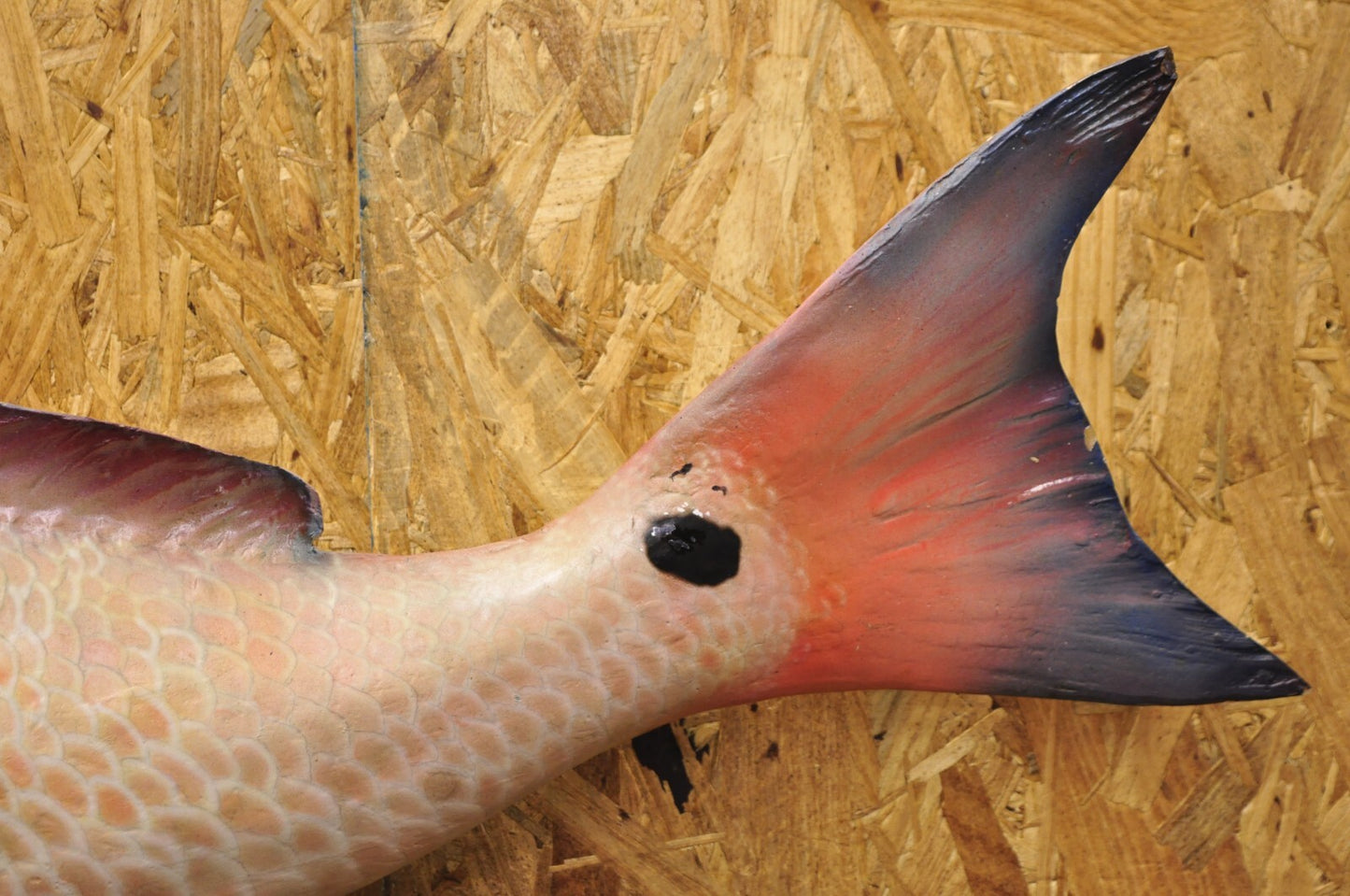 Vintage 49" Large Red Drum Full Wall Mount Taxidermy Redfish Fish Replica