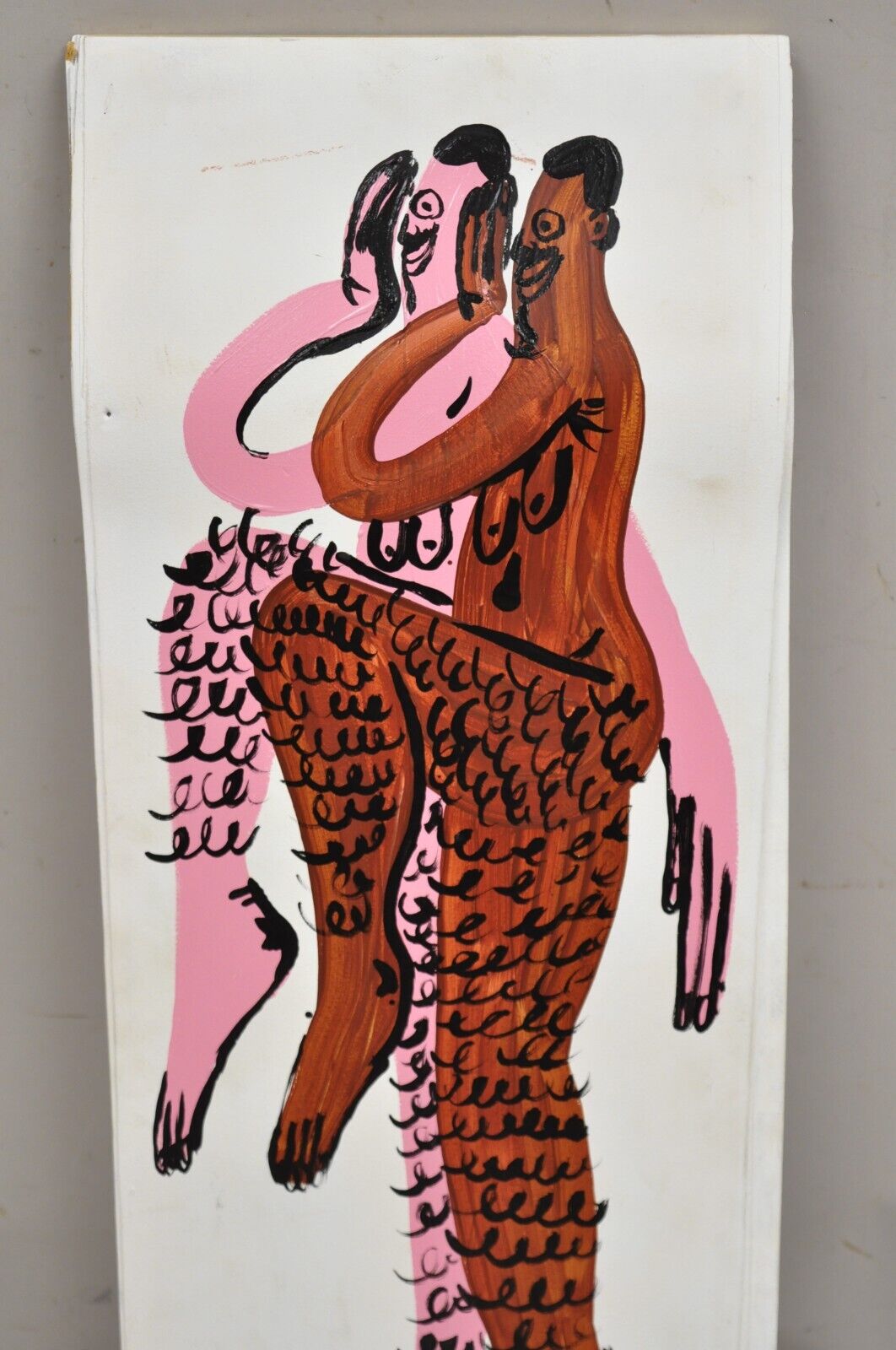 Jeffrey Cheung "In Unity" 2018 Modern Hand Painted Skateboard Deck Wall Art