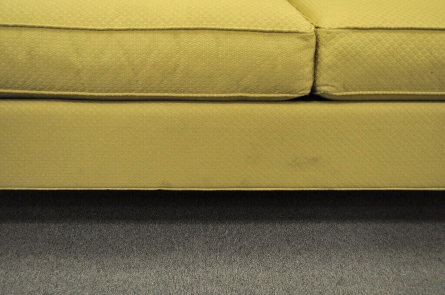 Ethan Allen Flared Arm Beige 81 " Sofa Couch Made in USA