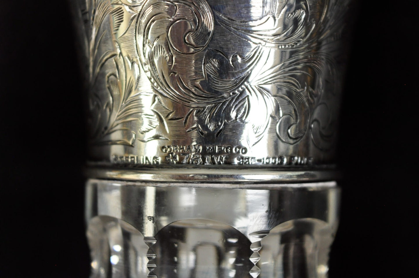 Knickerbocker Yacht Club 1905 Power Boats Trophy Gorham Sterling Silver Decanter