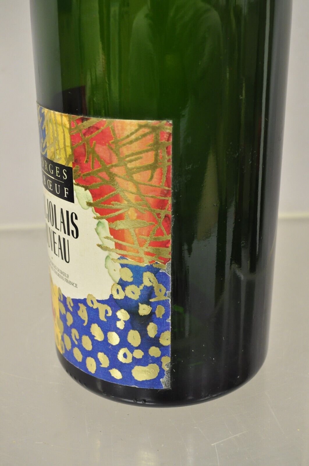 2002 George Duboeuf Beaujolais Nouveau Vtg Display Dummy Wine Champagne Bottle