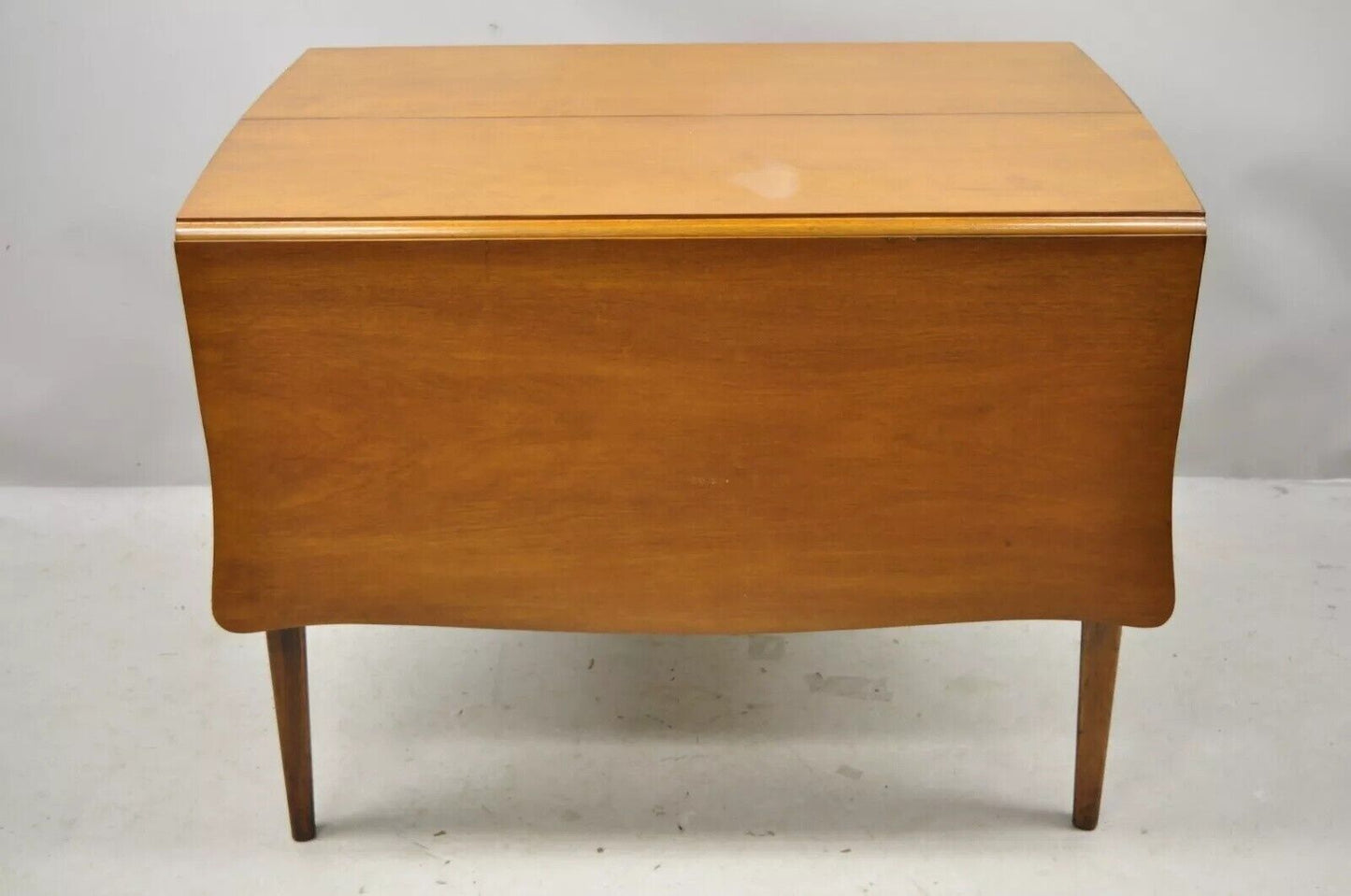 Vintage Drexel Dateline John Van Koert Mahogany Extension Dropleaf Dining Table