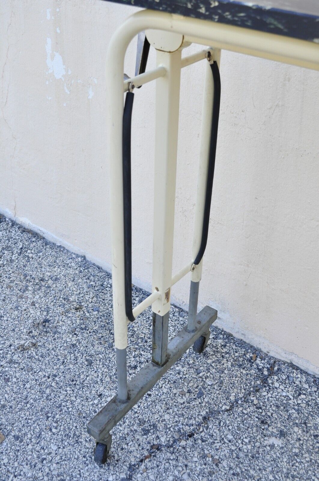 Vintage Doehler Metal Furniture Co Adjustable Medical Dental Work Drafting Table