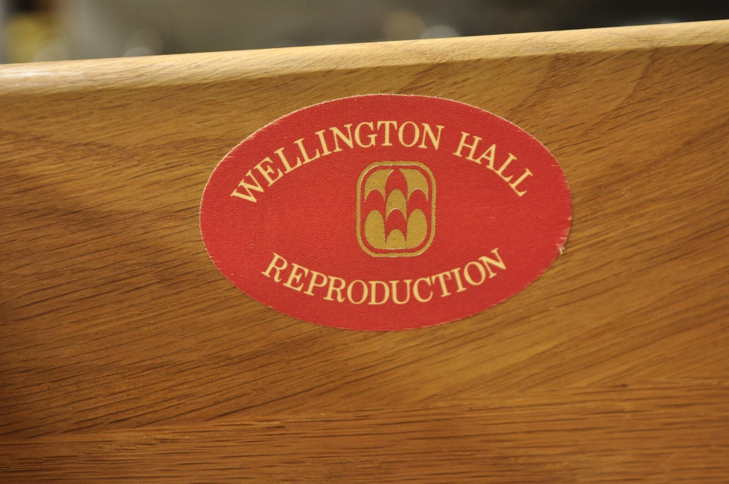 Wellington Hall English Adams Style Paint Decorated Satinwood Sideboard Buffet