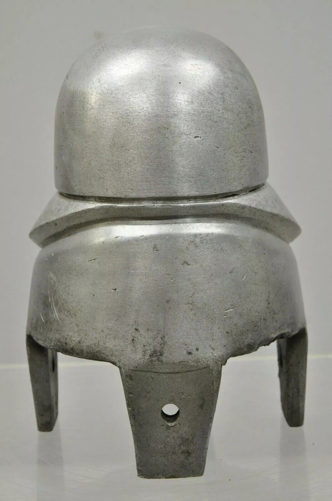 Vintage Vogue New York Aluminum 22 450 Woman's Hat Block Mold Form Millinery D