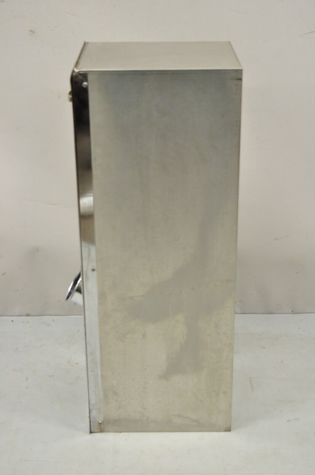 Vintage Stainless Steel Industrial Restaurant Coffee Bean Storage Dispenser