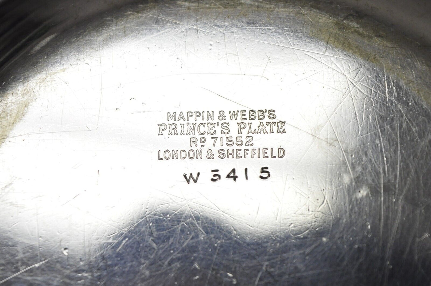 Mappin & Webb's Prince's Plate English Sheffield Silver Plated Covered Dish