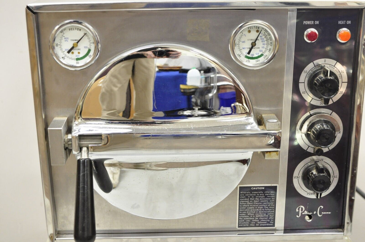 Vintage Pelton & Crane Omniclave Sterilizer Cleaner Dental Tattoo Medical Device