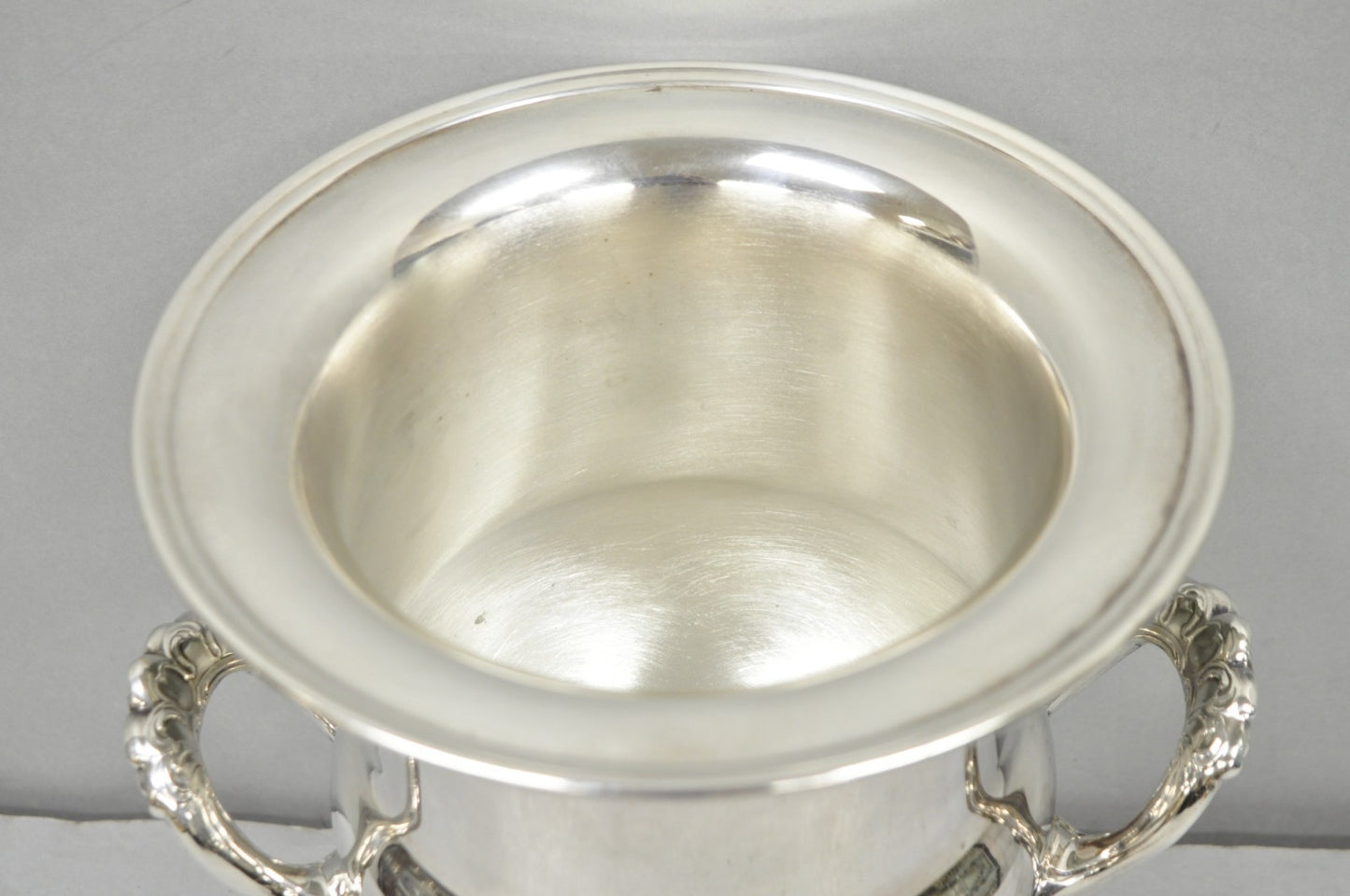 Vintage Victorian Silver Plated Trophy Cup Urn Bar Champagne Chiller Ice Bucket