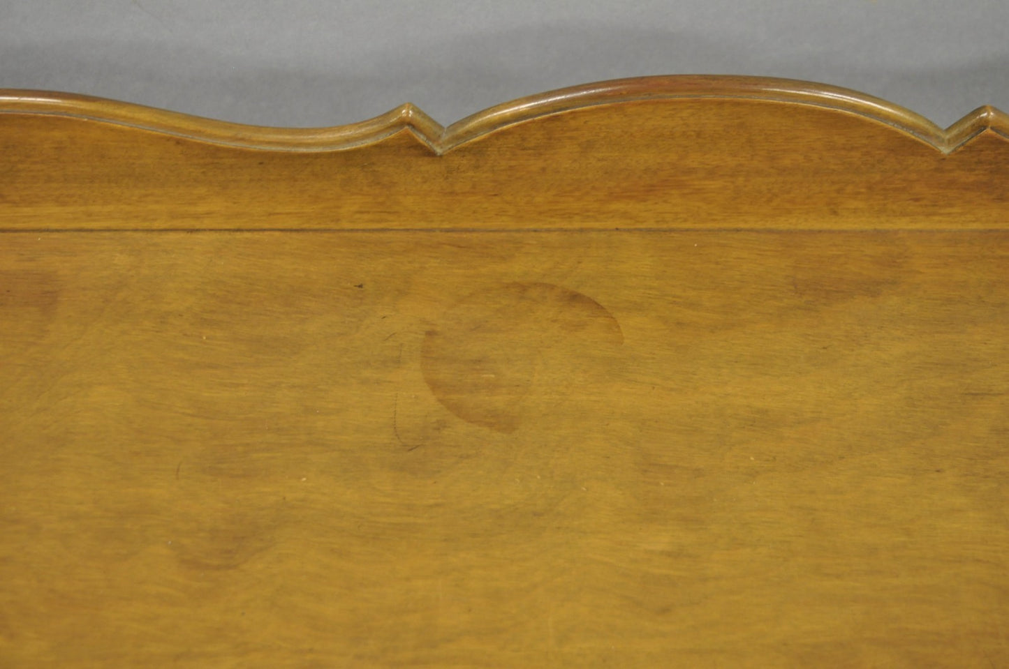 Vintage French Country Provincial Walnut Fruitwood Tall Chest Dresser Cabinet