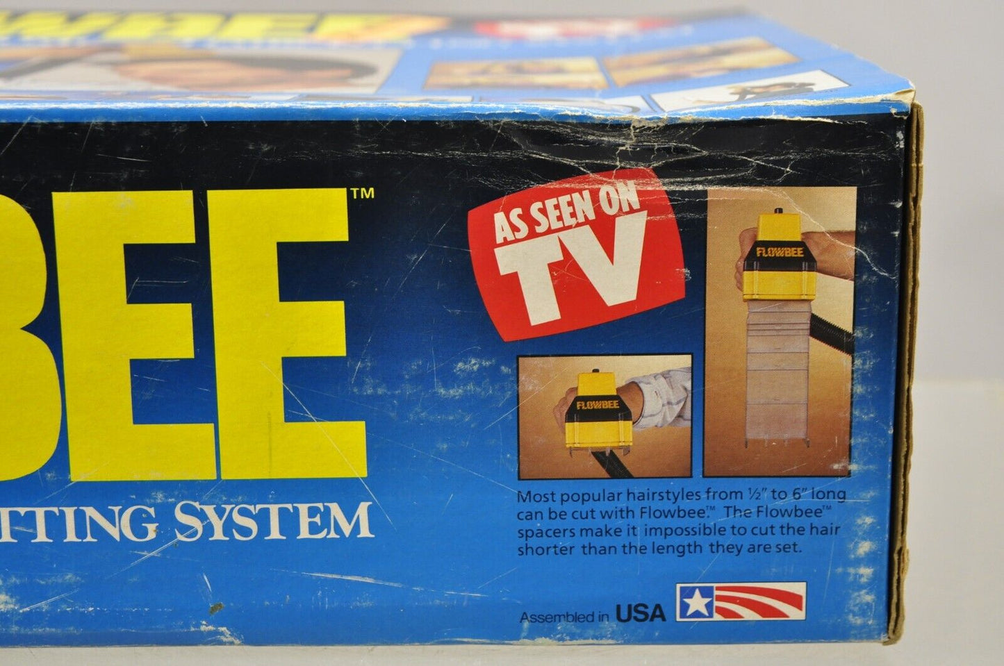 Vintage 90s Flowbee Precision Home Haircutting Hair Cut System with Box