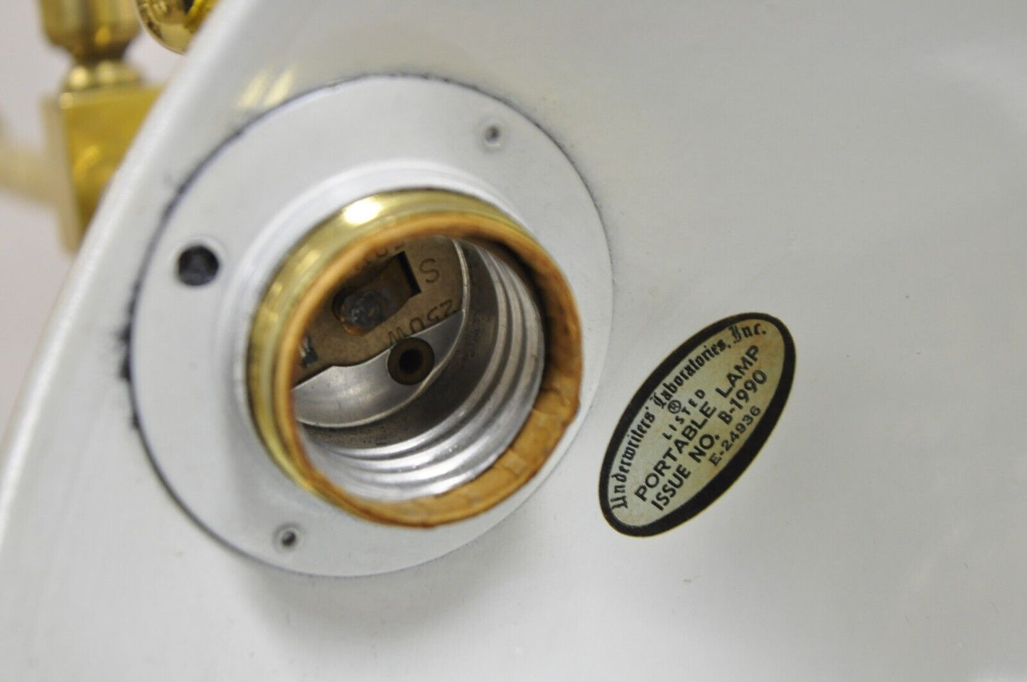 Vintage Modern Pivoting Polished Brass Adjustable Pharmacy Task Floor Lamp