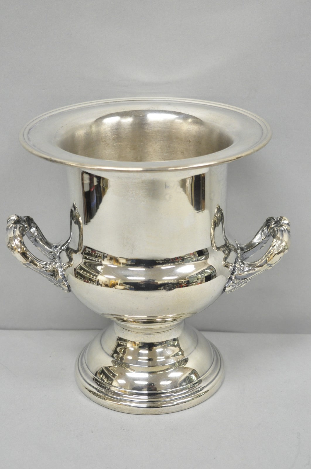 Vintage Victorian Silver Plated Trophy Cup Urn Champagne Chiller Bar Ice Bucket