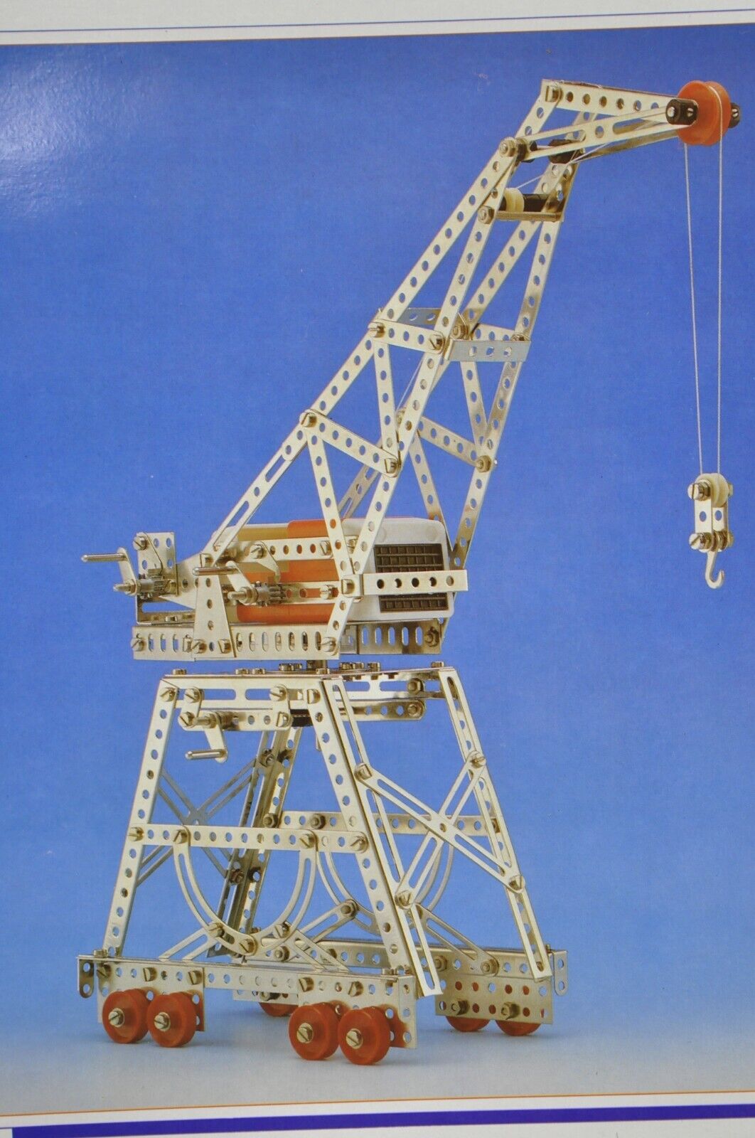 Vintage 1990s Eitech German Construction Model Erector Kit 05 Port Crane NOS