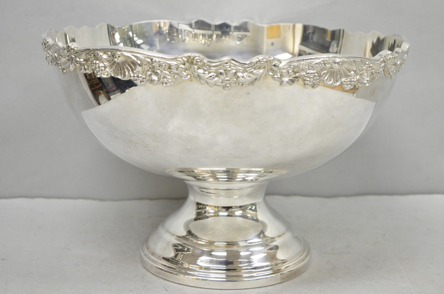 F.B. Rogers Victorian Silver Plated Bar Punch Bowl Ice Bucket Champagne Chiller