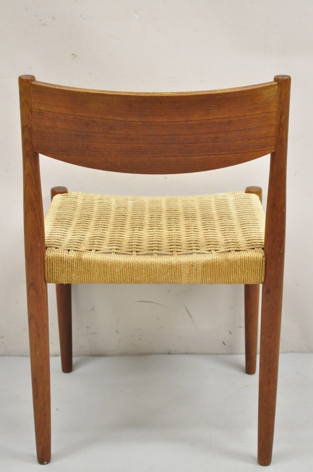 Poul Volther for Frem Røjle Mid Century Danish Modern Teak Dining Side Chair