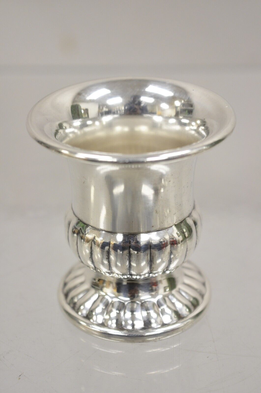 Vintage Canterbury Silver Plated Small Urn Trophy Cup Toothpick Holder