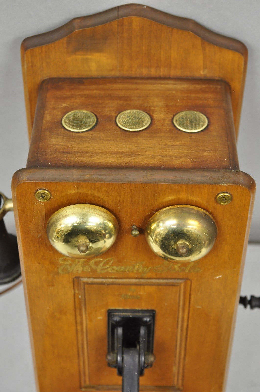 Vintage "The Country Belle" Tube Radio Faux Wall Mounted Telephone by Guild