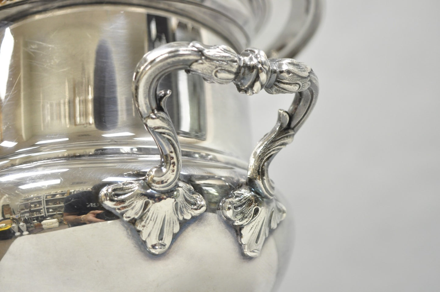 Vintage Silver Plated Trophy Cup Urn Champagne Chiller Ice Bucket by Crescent