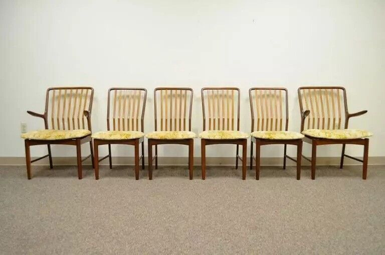 Svend A. Madsen for Moreddi Teak Danish Modern Dining Chairs - Set of 6