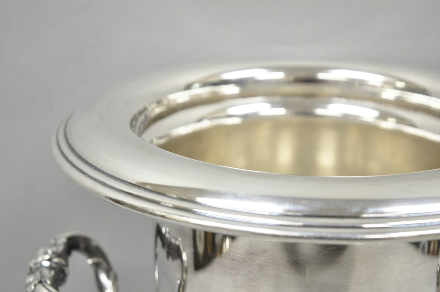 Vintage Silver Plated Trophy Cup Urn Champagne Chiller Ice Bucket by Crescent