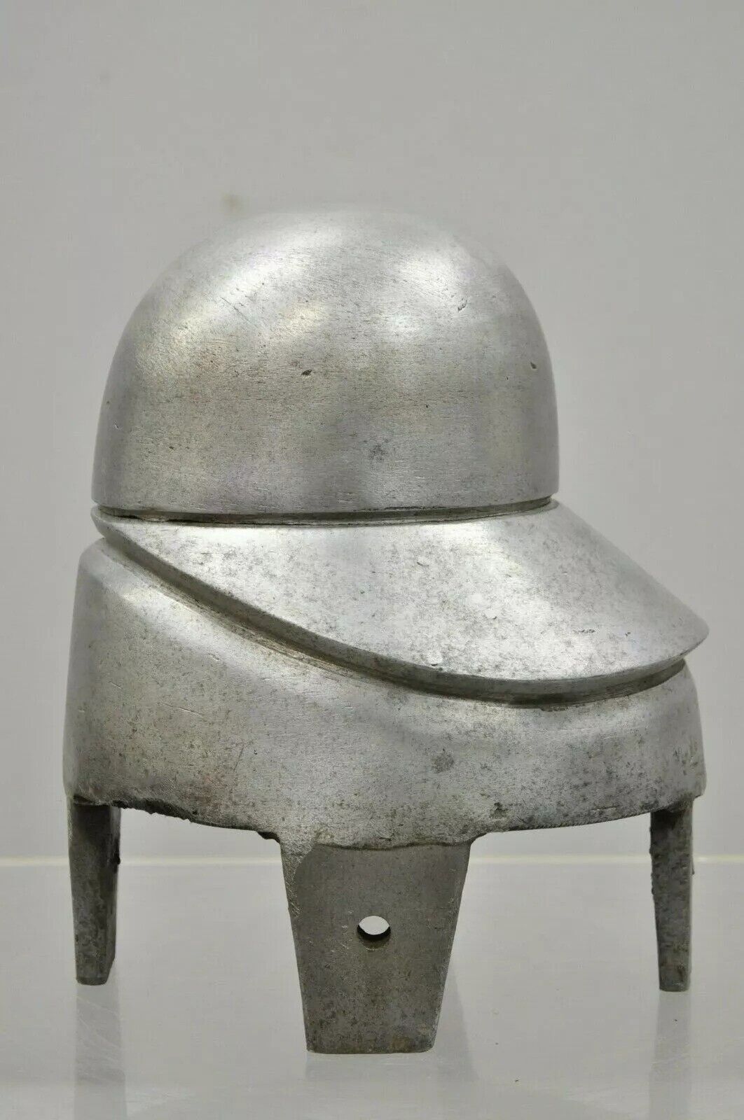Vintage Vogue New York Aluminum 22 450 Woman's Hat Block Mold Form Millinery D
